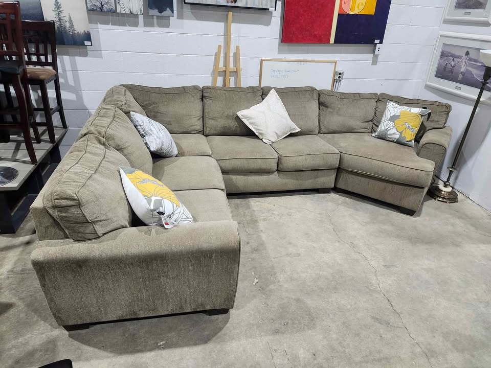 Huge Ashley 4-Piece Sectional Sofa with Right Facing Cuddler - 2015