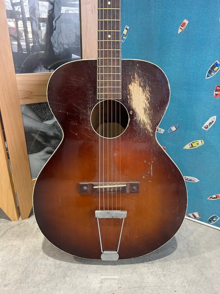 Vintage Acoustic Kay Guitar
