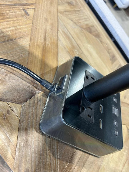 Smart Table Lamp - 4 USB ports and Power Outlets
