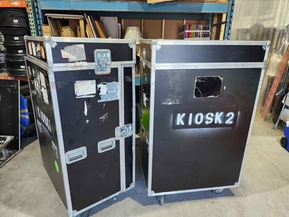 Large Travel/Flight Cases on Wheels - 2 Available