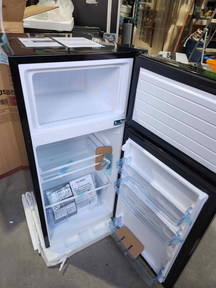 New! Costway 2-Door 3.4 cu ft. Compact Mini Refrigerator Freezer Cooler - 2 Available