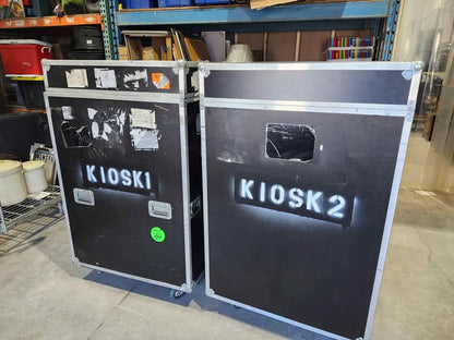 Large Travel/Flight Cases on Wheels - 2 Available