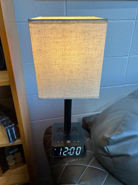 Smart Table Lamp - 4 USB ports and Power Outlets