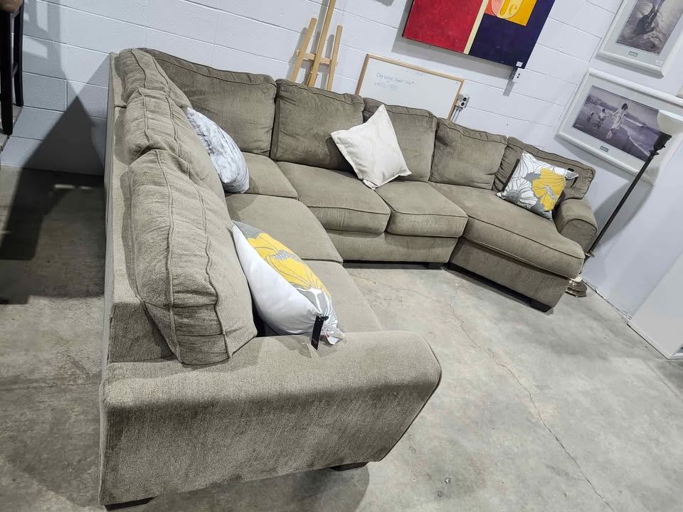 Huge Ashley 4-Piece Sectional Sofa with Right Facing Cuddler - 2015