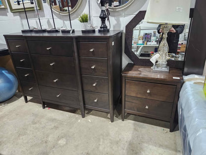 Espresso Modern Design Dresser