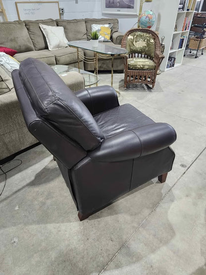 Fully Reclining Leather Armchair