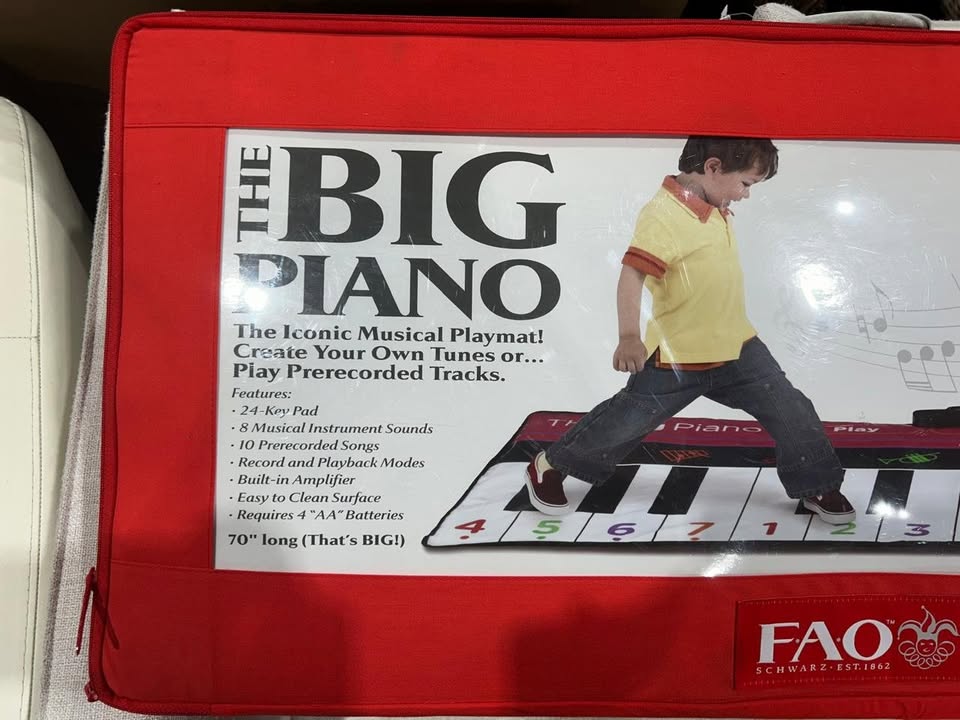 The Big Piano Dance Mat 70"