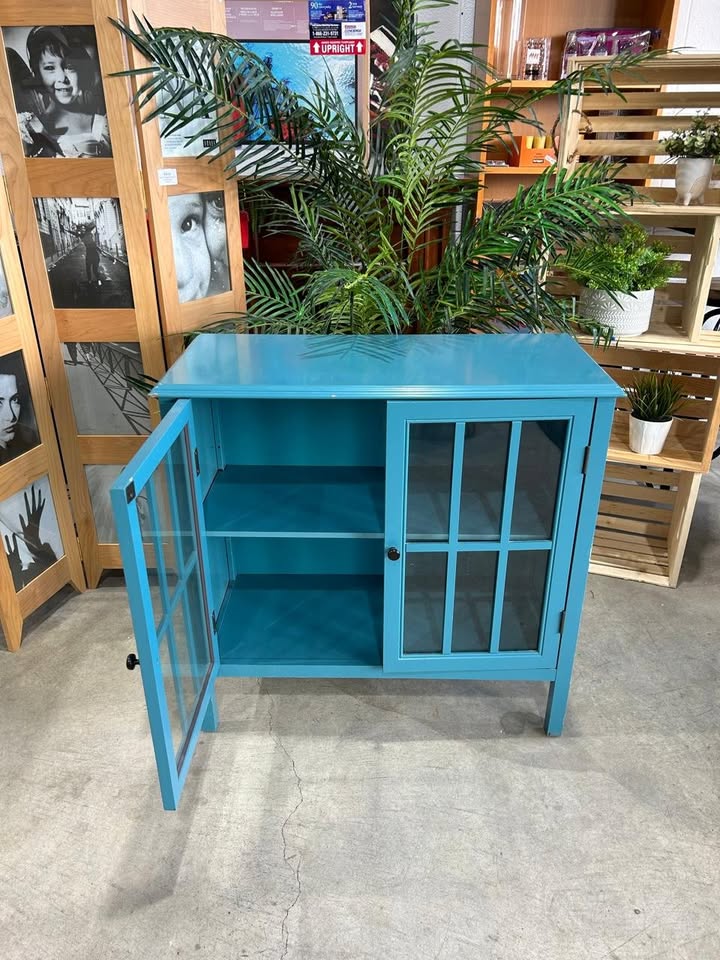 Accent Cabinet - Teal