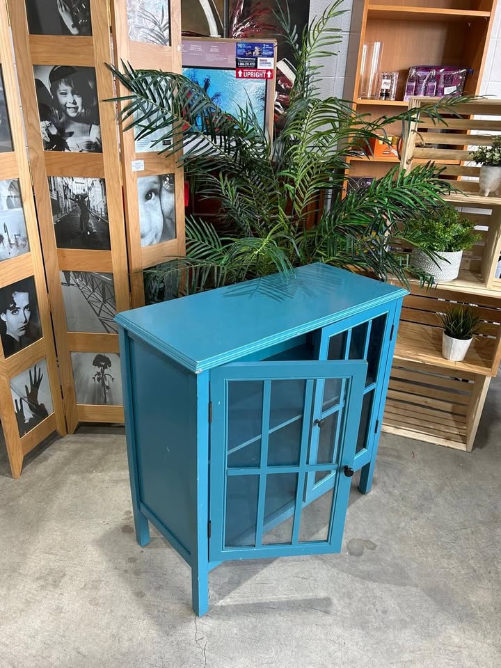 Accent Cabinet - Teal