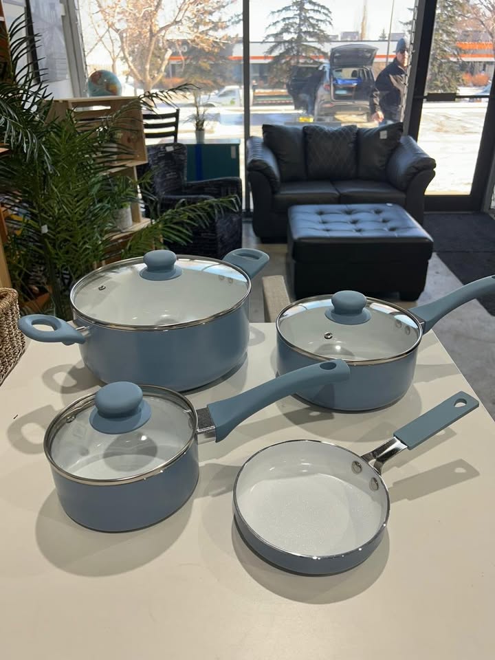 New! Cookware Set - 7 Pieces Only