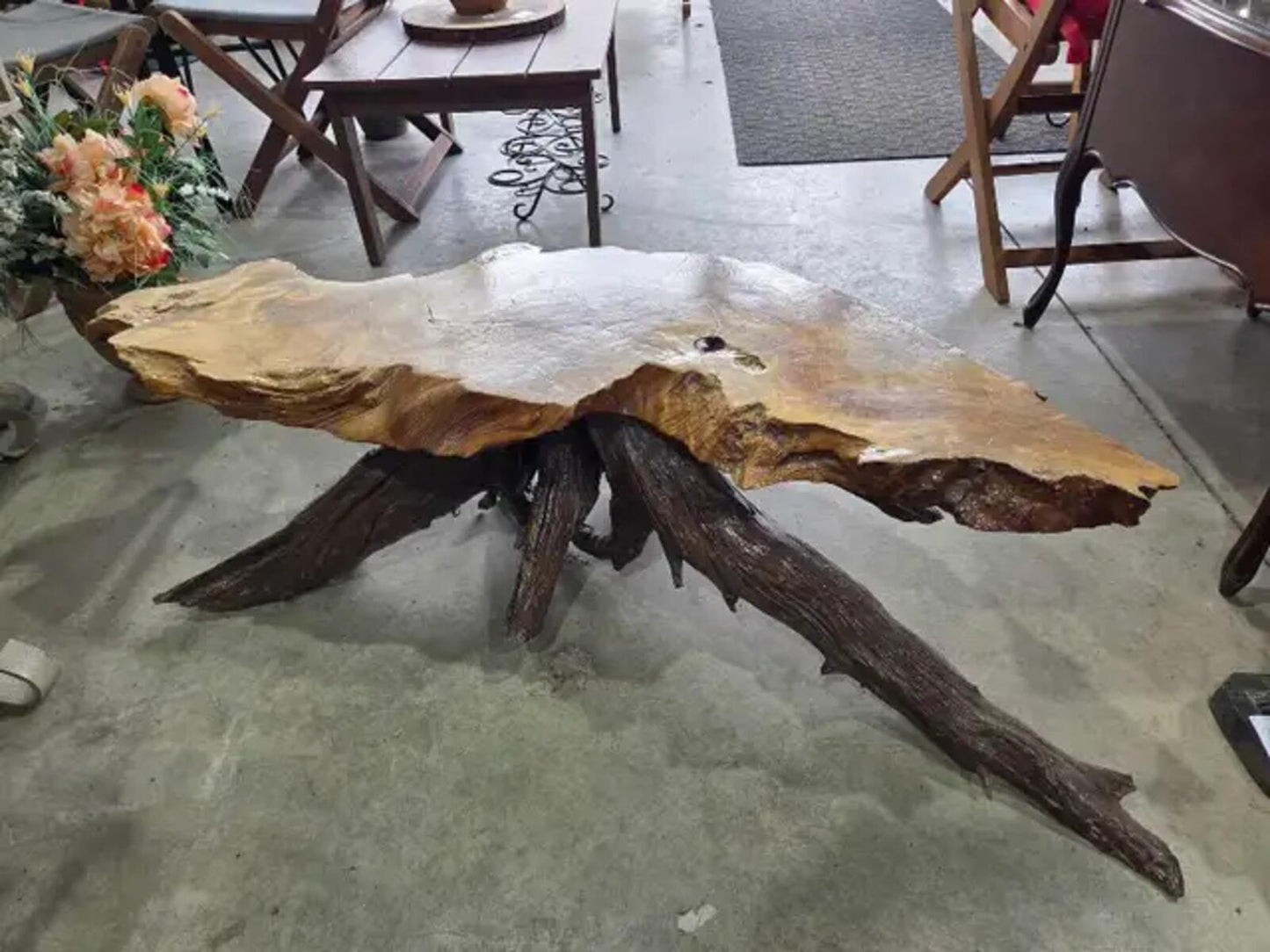 Live Edge Coffee Table - Very Unique!