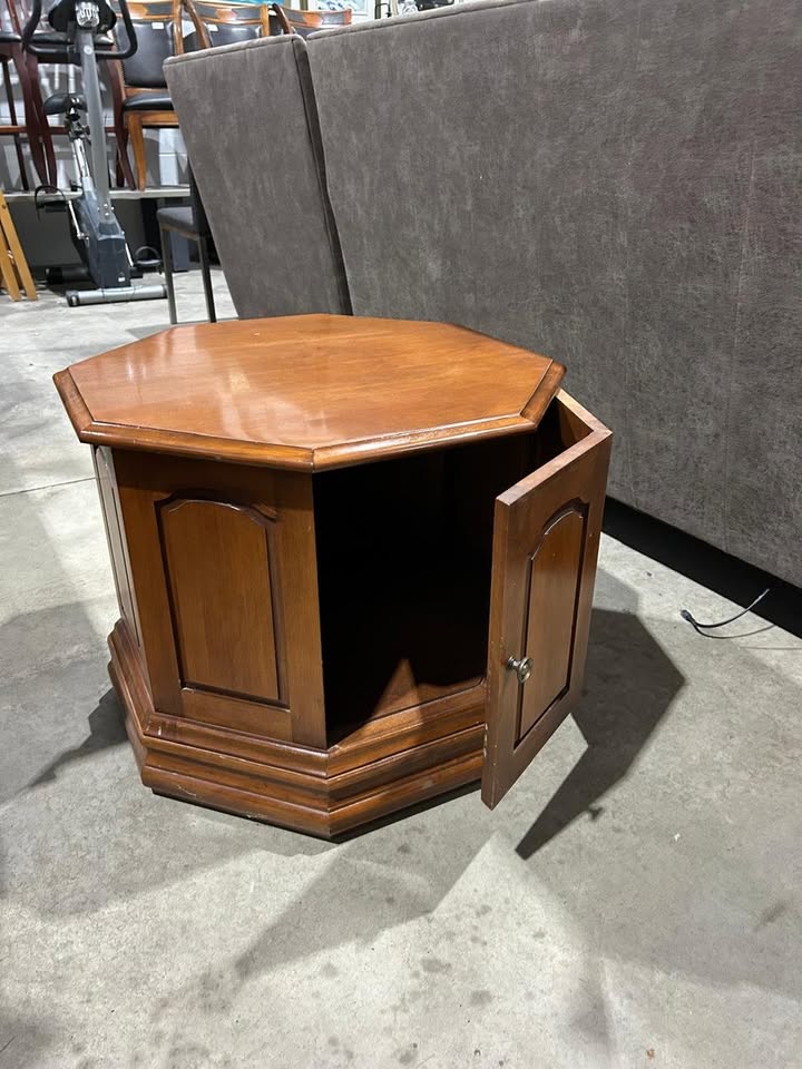 Octagonal Night Stand/Side Table - 2 Available