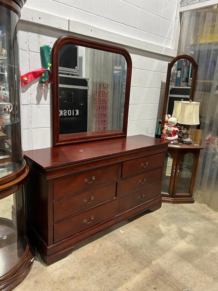 Vintage Cherrywood Dresser