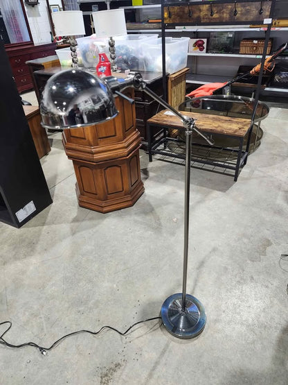 Steel Adjustable Floor Lamp - 2 Available