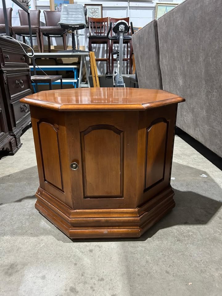 Octagonal Night Stand/Side Table - 2 Available