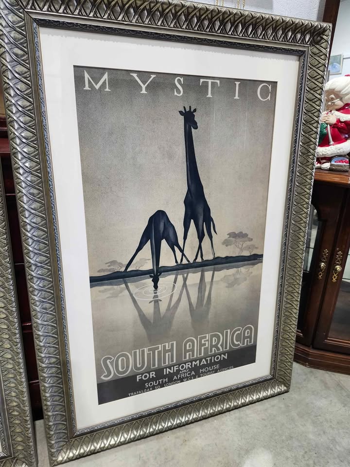 Steve Forney Framed African Safari Framed Posters/Prints 33x47"