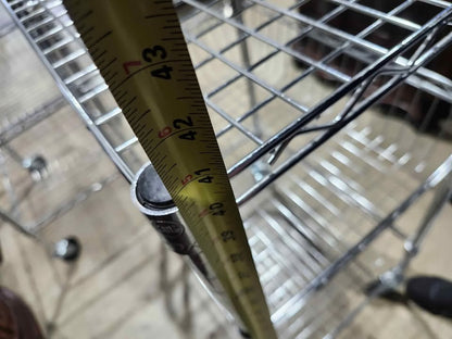 Stainless Steel Rolling Wire Carts - 2 Available