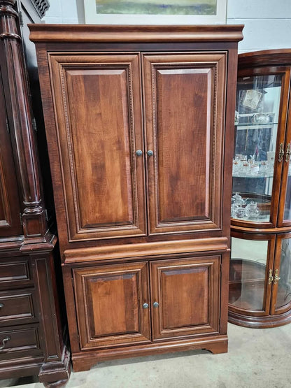 Solid Wooden Armoire/Media Cabinet/Wardrobe