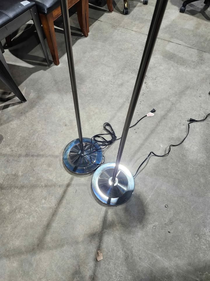 Steel Adjustable Floor Lamp - 2 Available