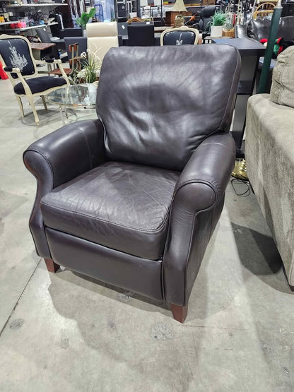 Fully Reclining Leather Armchair