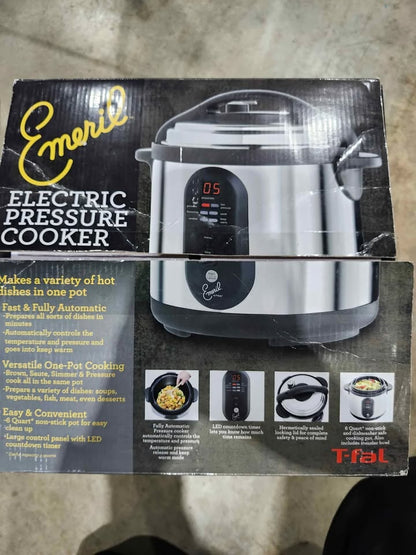New! T-Fal 6qt Electric Pressure Cooker