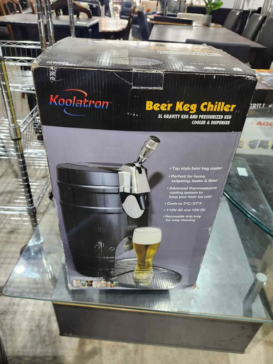 New! Koolatron Pressurized Beer Keg Chiller, 5L