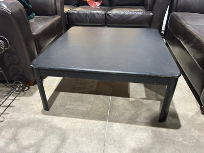 Black Square Coffee Table