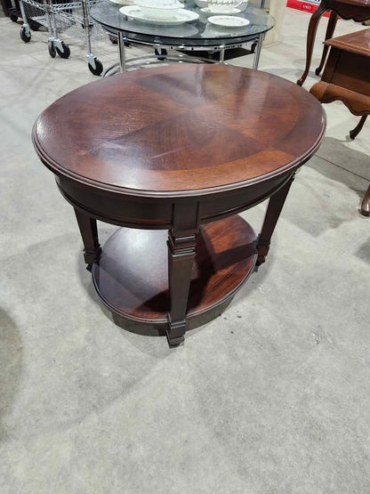 Oval Solid Wooden Deilcraft Project Side Table