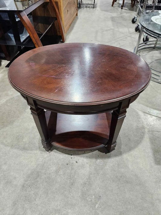 Oval Solid Wooden Deilcraft Project Side Table