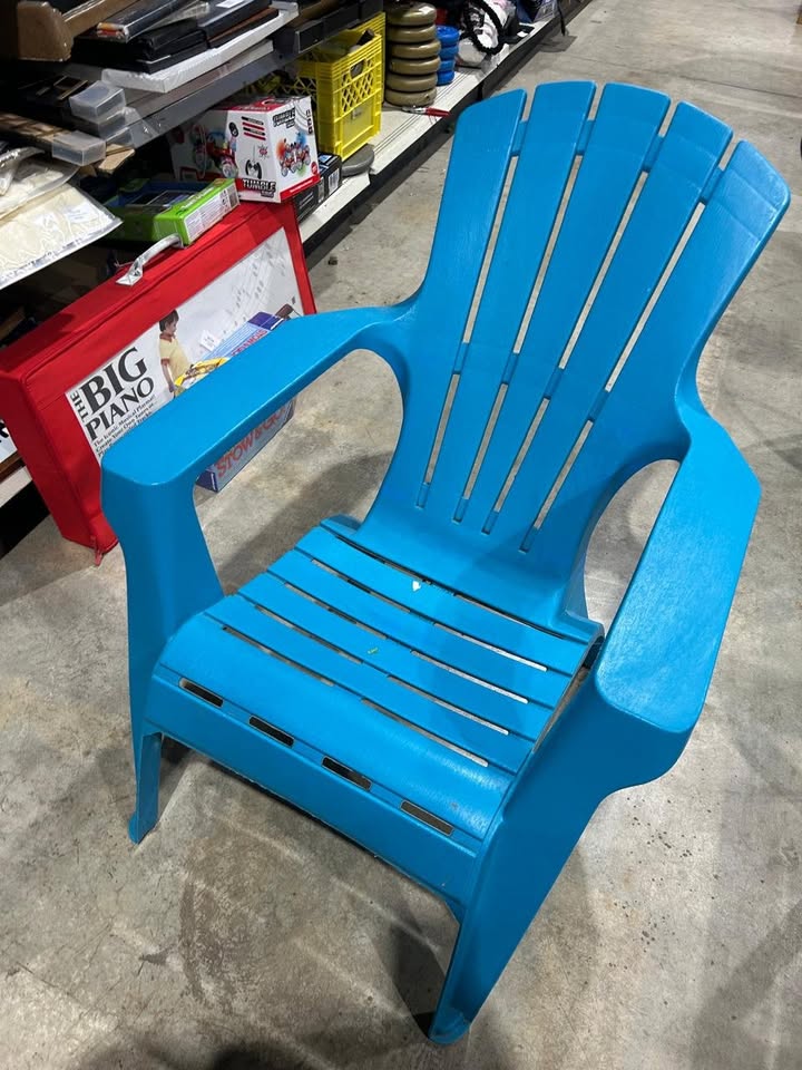 Teal Stackable Adirondack Chairs - Set of 2