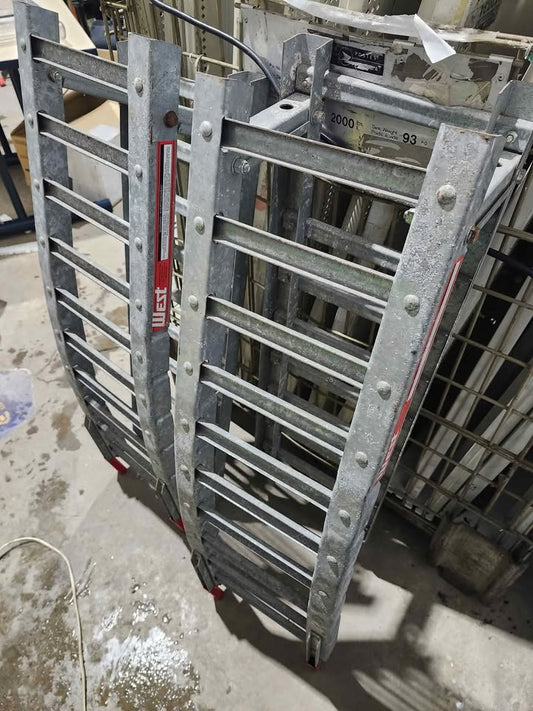 West Loading Folding Ramps X2