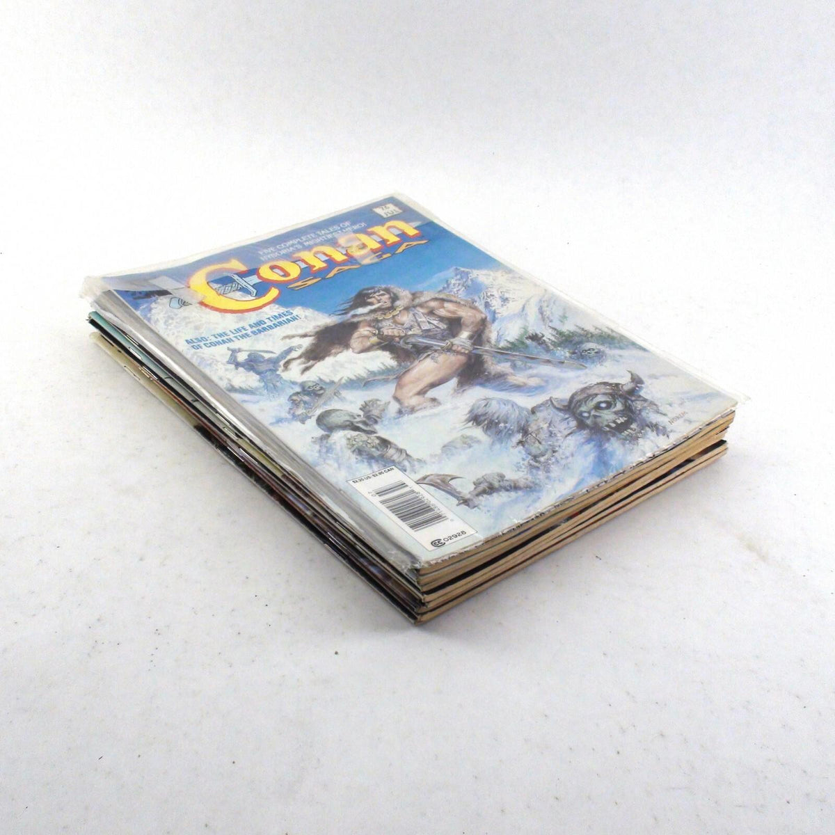 Conan SAGA Comic Book Lot Of 8 - Marvel Comics - 1990s