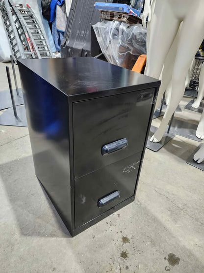 Small 25" 2-Drawer Filing Cabinet