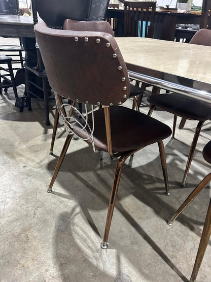 Vintage Retro 60's-70's Dinning table + 4 Chairs