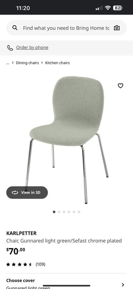 IKEA KARLPETTER Chairs - 4 Available