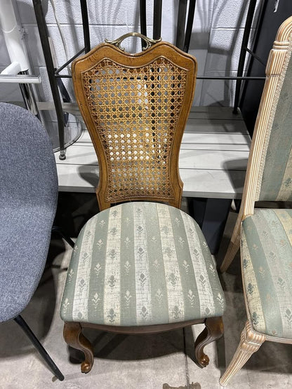 Vintage Upholstered Dinnig Chairs - 3 Available