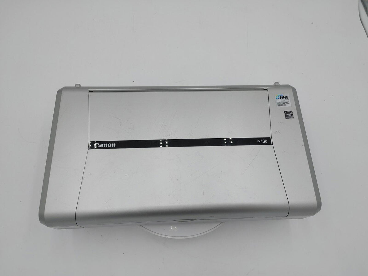 Good Condition Canon iP100 InkJet Portable Printer Silver Untested