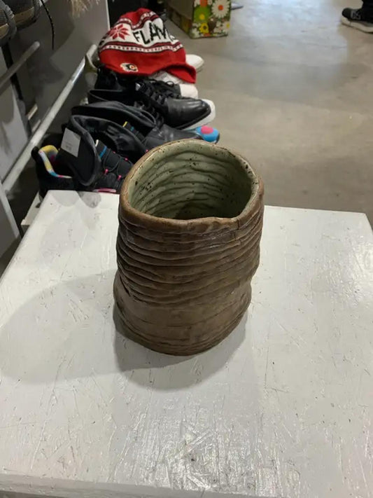Abstract Pottery Vase