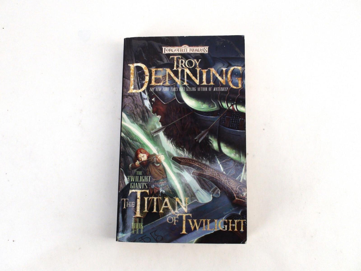 TSR Forgotten Realms Paperback DND, The Titan Of Twilight Book III, Troy Denning
