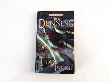 TSR Forgotten Realms Paperback DND, The Titan Of Twilight Book III, Troy Denning