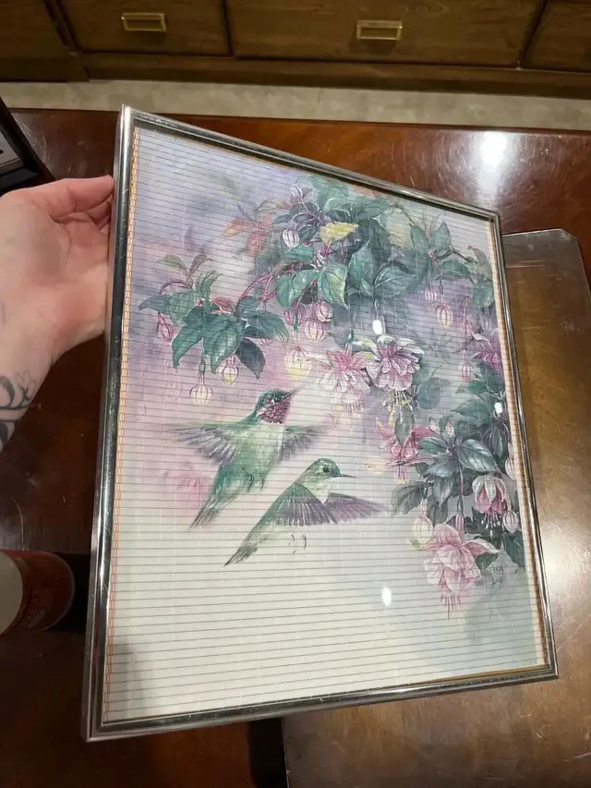 Hummingbird Framed Art