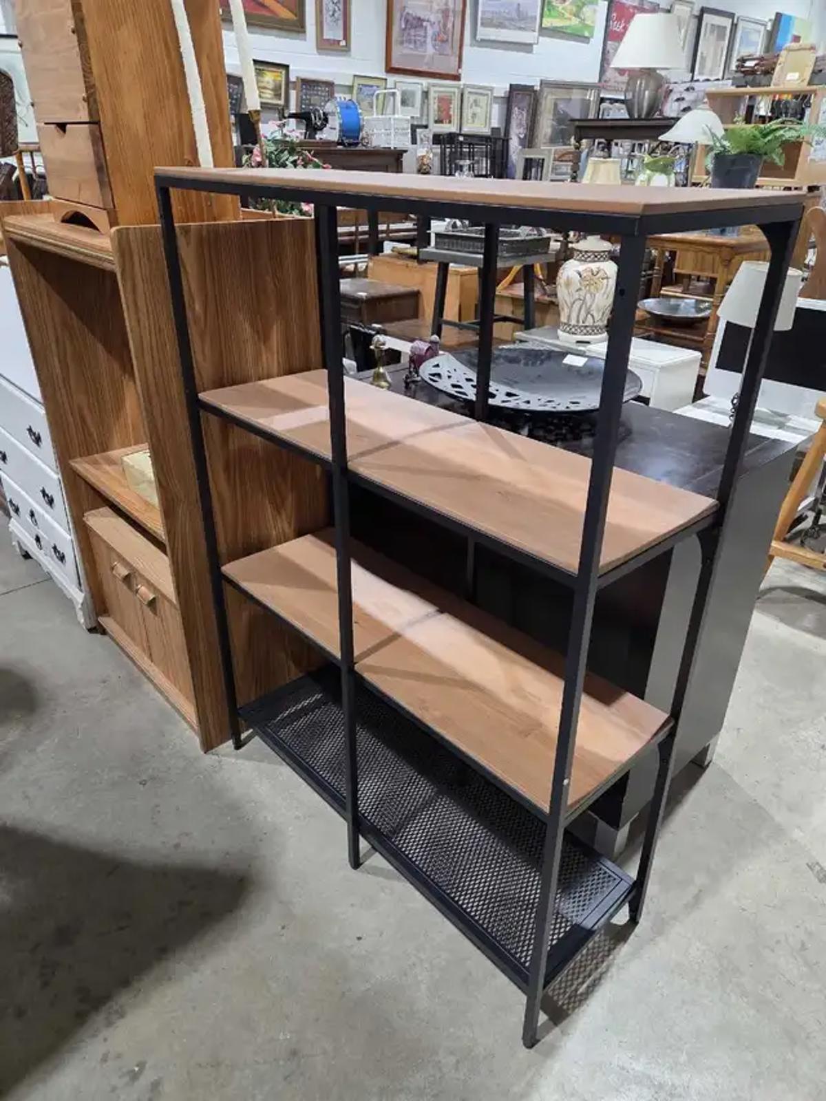 Ikea FJALLBO Metal Shelf Unit