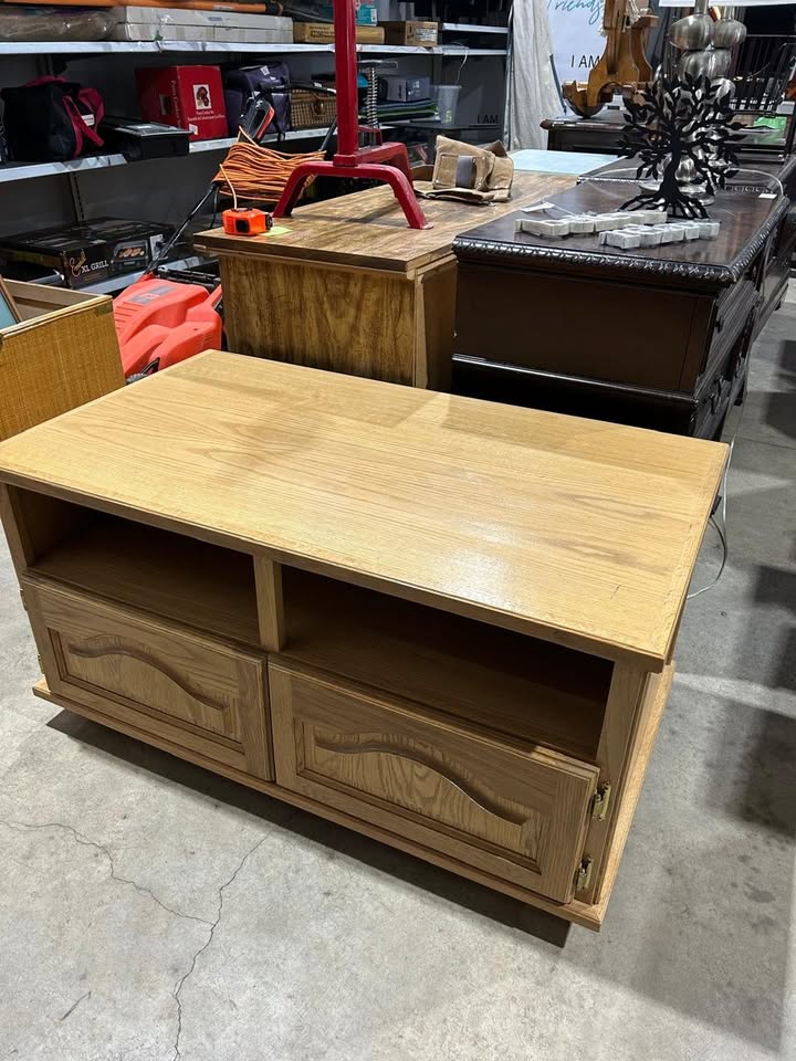 Console Table/ TV stand - Wooden Style