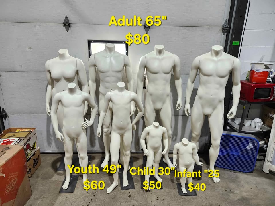 Youth Mannuquin - 2 available
