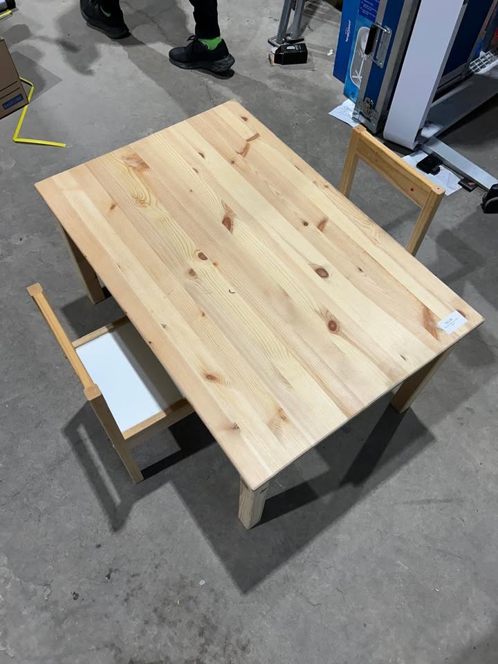 Kids Table + 2 Chairs