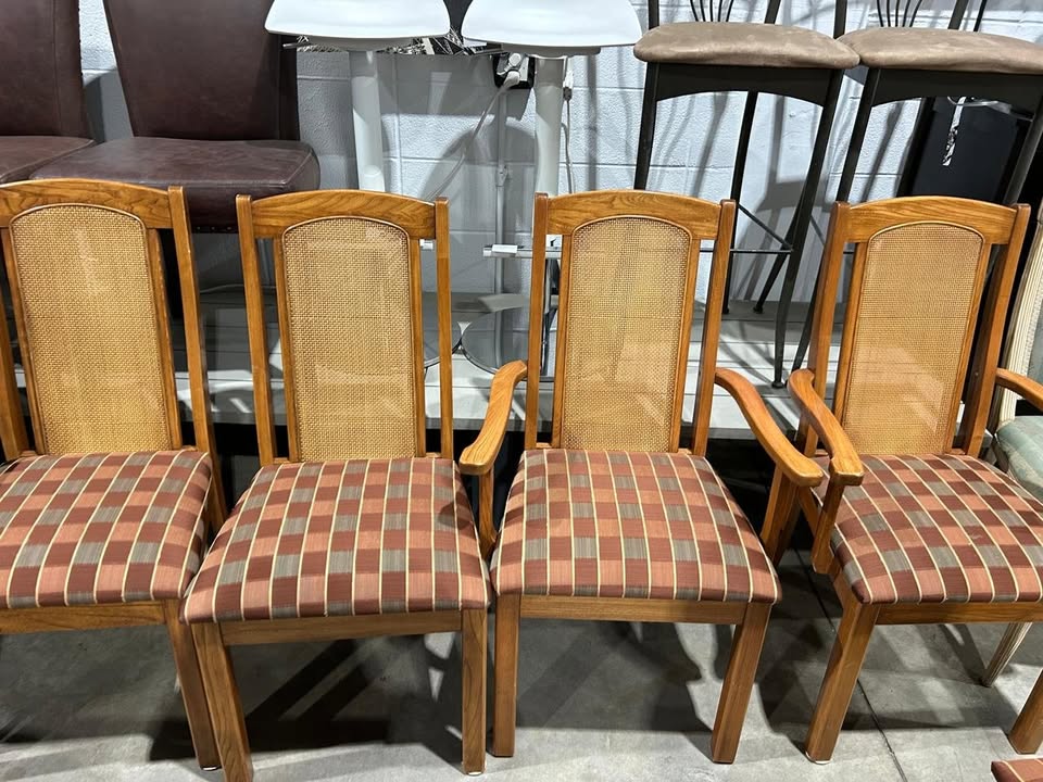 Upholstered Dining chairs - 3 Available