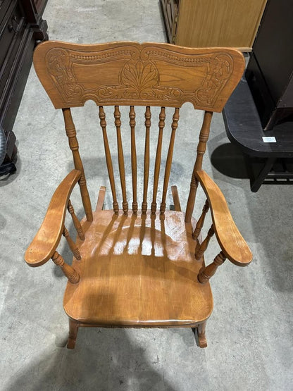 Vintage Wooden Rocking Chair