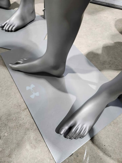Multiple Male/Female Retail Full Body Mannequins with Stands - Grey