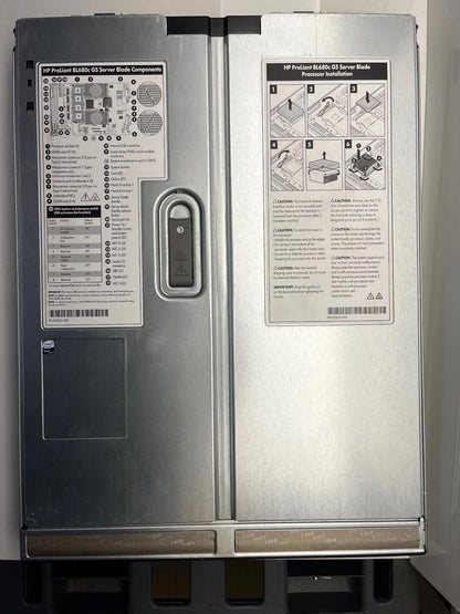GOOD CONDITION HP ProLiant BL680c G5 Server Blade UNTESTED MXQ90400G6