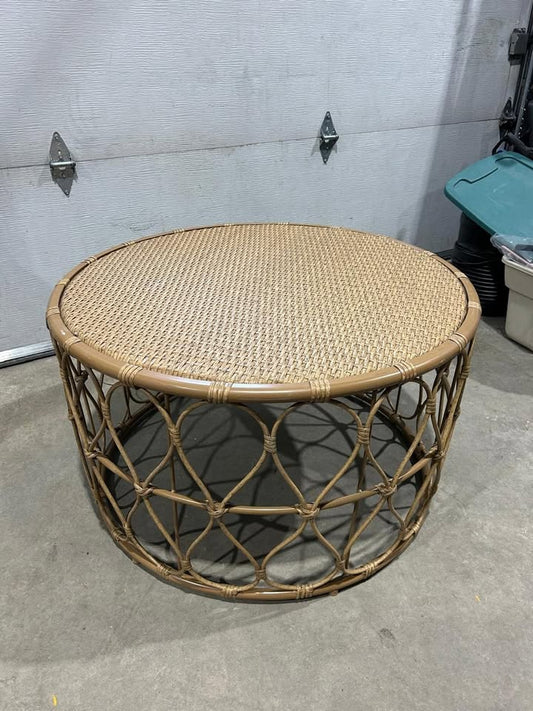 Rattan/Bamboo Round Coffee Table